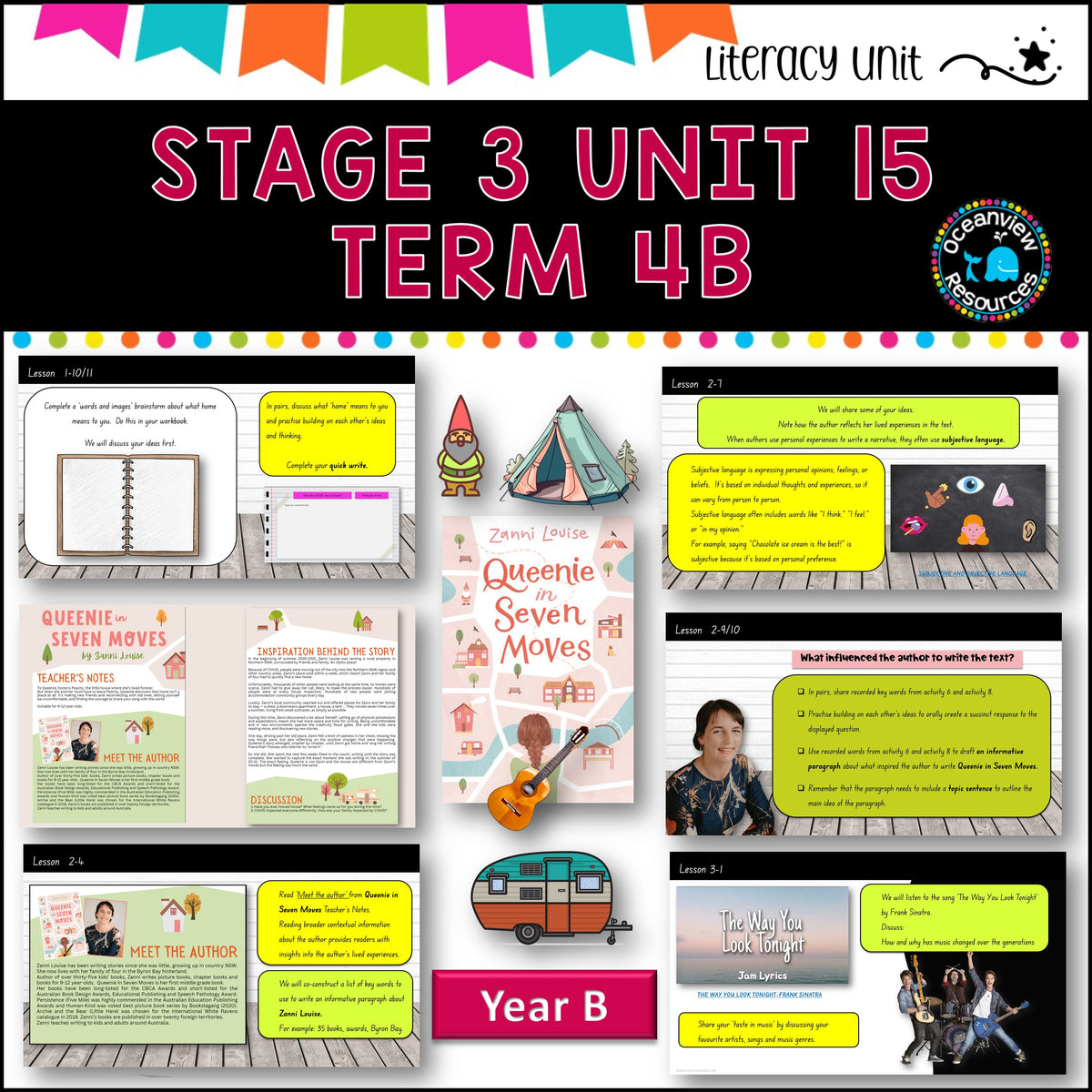 QUEENIE IN 7 MOVES -NSW DET Stage 3 Unit 15 Term 4B Year B Component B