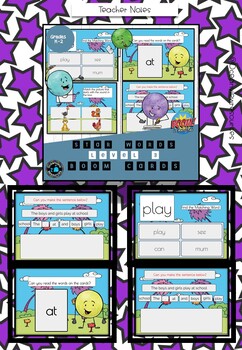 High Frequency words and Phonics bundle Set 3- Boom cards and workshee