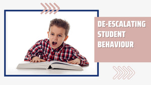 De-escalating student behaviour in older children