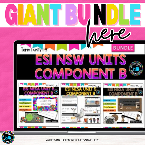 ES1 BUNDLE Terms 1 and 2 NSW DET aligned units 20 units for both terms. NESA