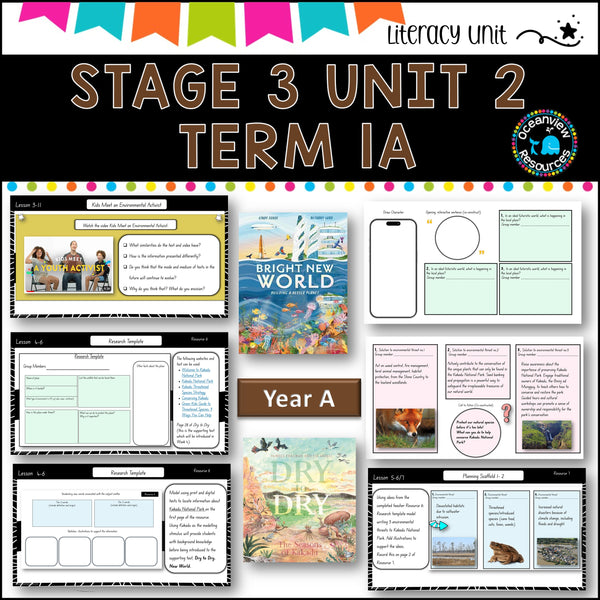 BRIGHT NEW WORLD NSW DET Stage 3 Unit 2 Term 1A Year B Component B