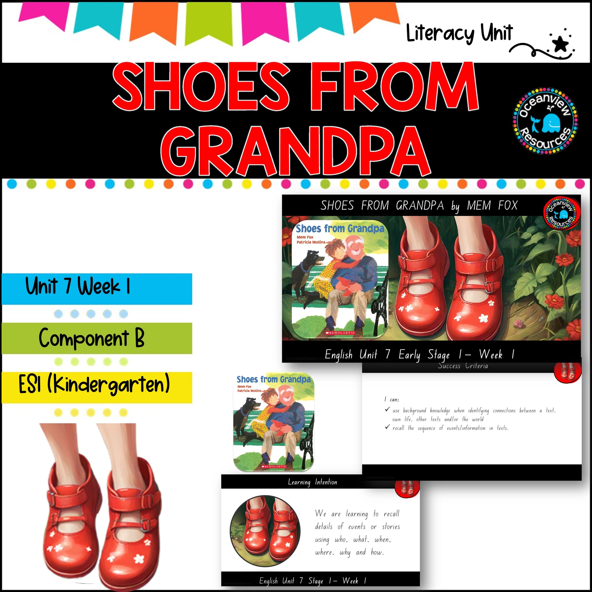 SHOES FROM GRANDPA-NSW ES1 Unit 7 - component B WEEK 1 English- TERM 2