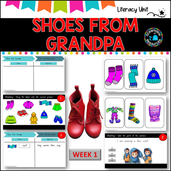 SHOES FROM GRANDPA-NSW ES1 Unit 7 - component B WEEK 1 English- TERM 2