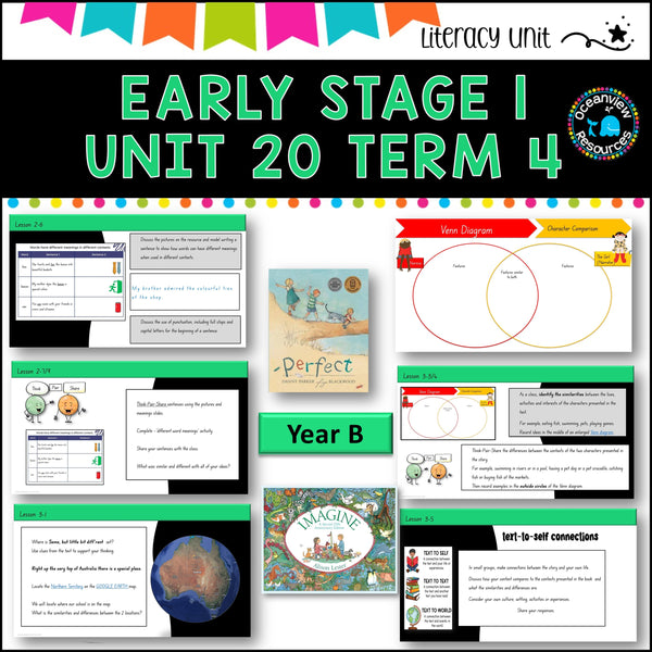 SAME BUT DIFF'RENT, PERFECT Unit 20, unit ES1 Term 4, NSW DET Component B