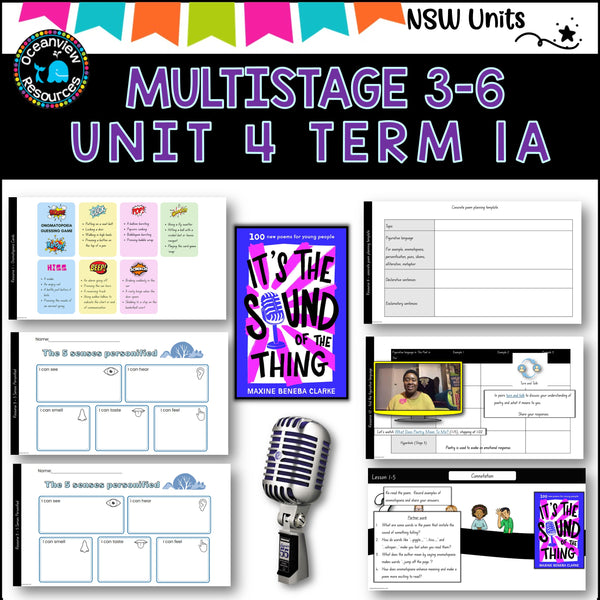 Multigrade 3-6 NSW DET Unit 4 THE SOUND OF THE THING Component B Term 1A