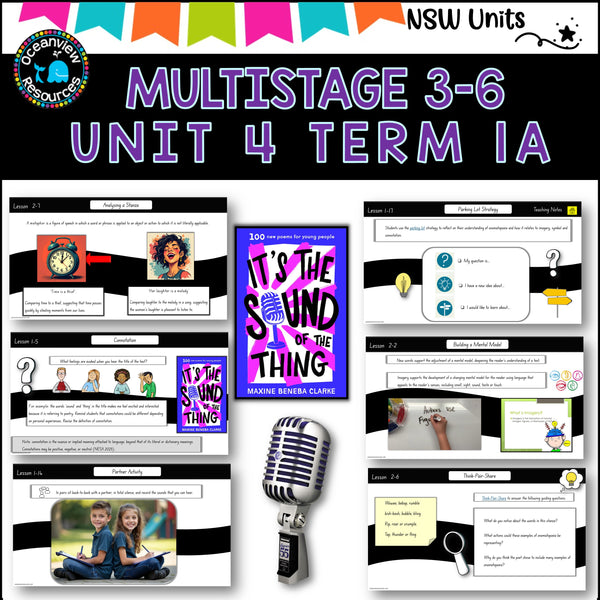 Multigrade 3-6 NSW DET Unit 4 THE SOUND OF THE THING Component B Term 1A