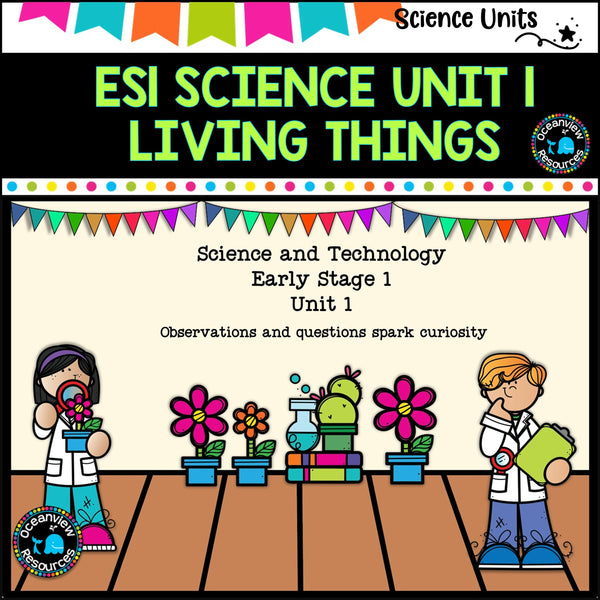 ES1(Kindy) NSW Science  Unit 1 Teaching unit- Living Things