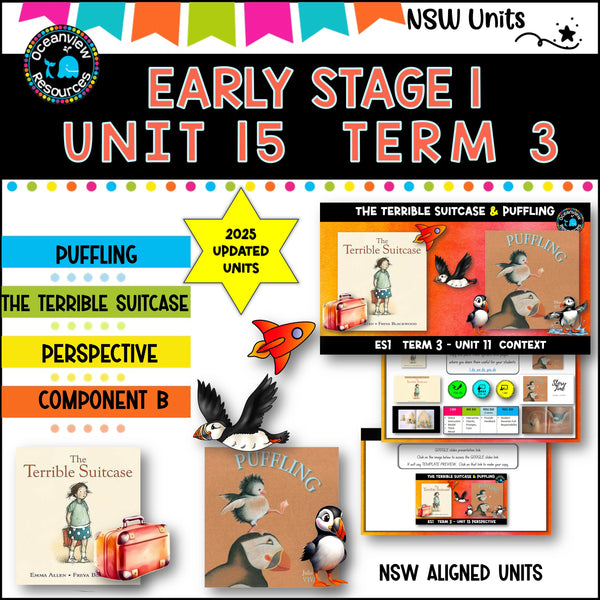ES1 15 (2022-25 updated) The Terrible Suitcase, Puffling NSW DET unit comp B