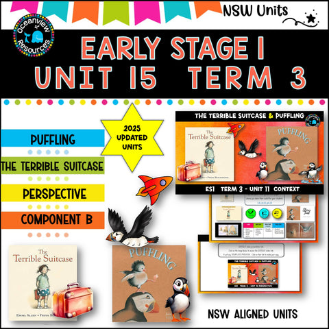 ES1 15 (2022-25 updated) The Terrible Suitcase, Puffling NSW DET unit comp B