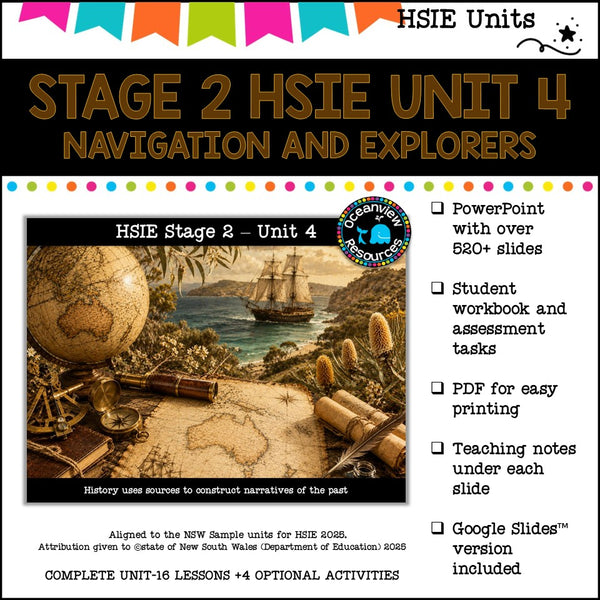 STAGE 2 UNIT 4 NSW DET aligned HSIE Complete Unit-NAVIGATORS AND EXPLORERS