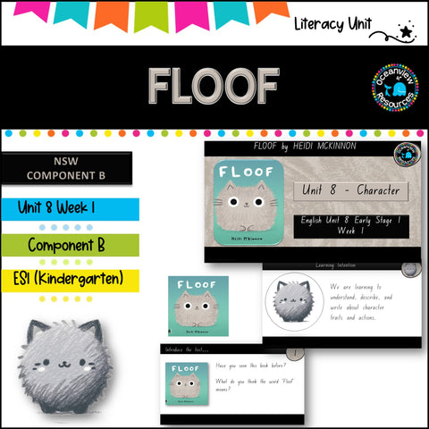 FLOOF-NSW ES1 Unit 8 - component B WEEK 1 English- TERM 2 (kinder)