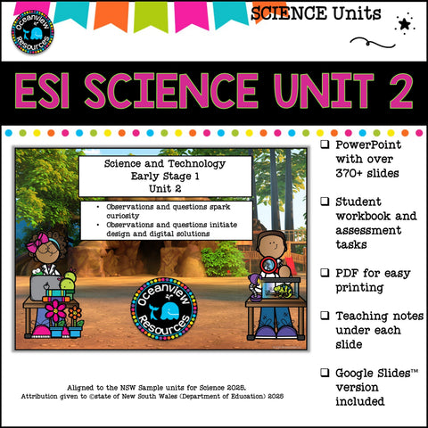 NSW DET ALIGNED SCIENCE UNITS | Oceanview Resources