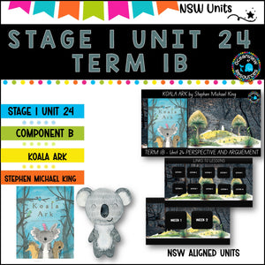 NSW DET Stage 1 English Unit 24 KOALA ARK Component B TERM 1B