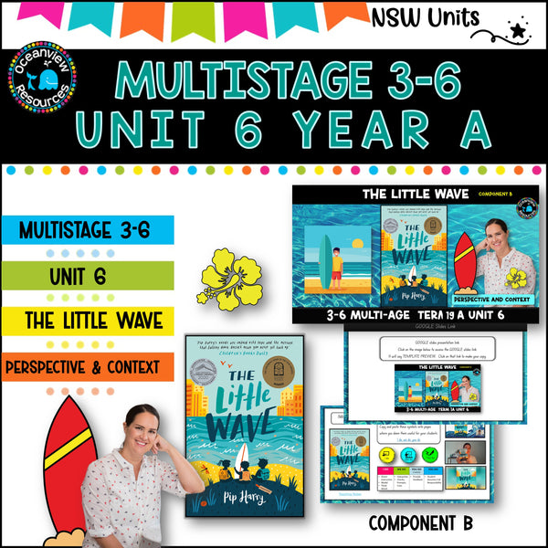Multigrade 3-6 NSW DET Unit 6 THE LITTLE WAVE by Pip Harry Component B Year A
