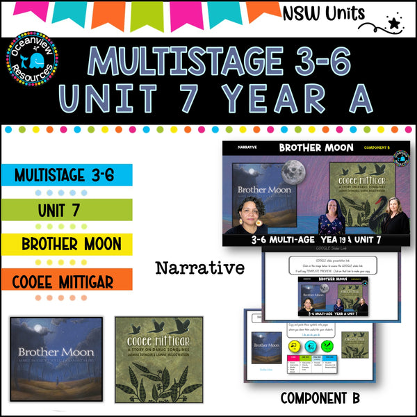Multigrade 3-6 NSW DET Unit 7 BROTHER MOON, COOEE MITTIGA Component B year A