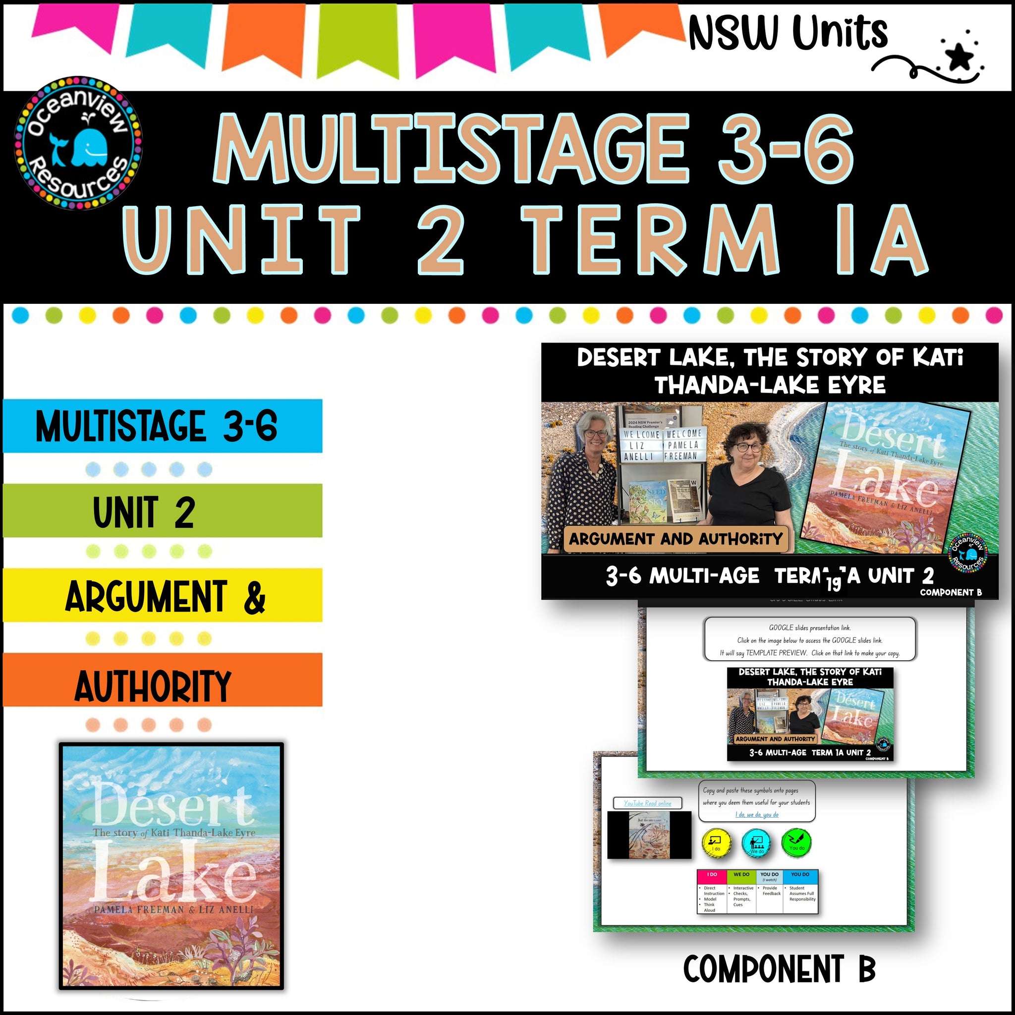Multigrade 3-6 NSW DET Unit 2 DESERT LAKE By Pamela Freeman Component B Term 1A