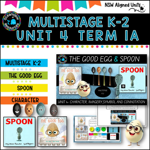 THE GOOD EGG, SPOON Multi-Stage K-2 Unit 4 comp B ENGLISH TERM 1A