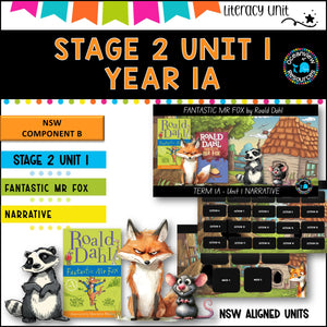 FANTASTIC MR FOX DET Stage 2 Unit 1 Term 1 Year A Comp B NSW DET units