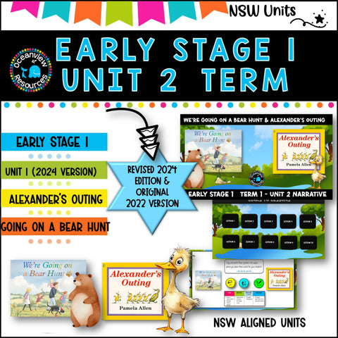 ES1 UNIT 2 (2024 update) GOING ON A BEAR HUNT Component B NSW DET unit