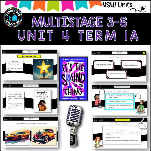 Multigrade 3-6 NSW DET Unit 4 THE SOUND OF THE THING Component B Term 1A