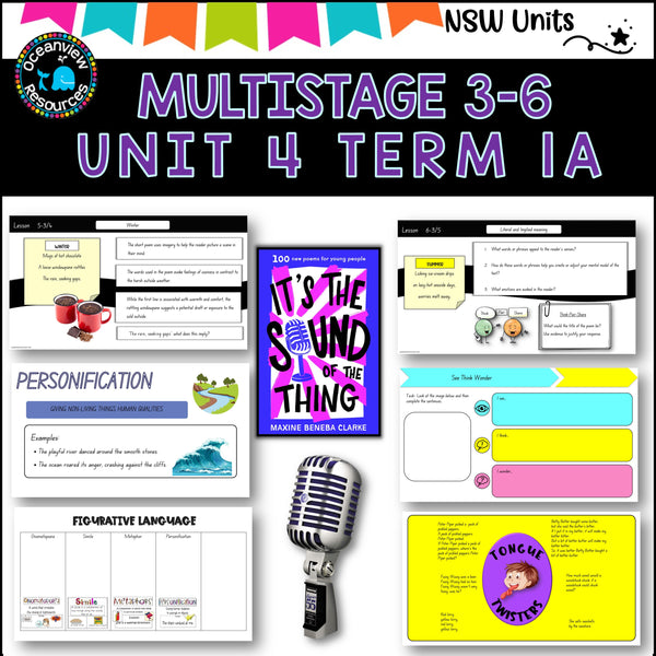 Multigrade 3-6 NSW DET Unit 4 THE SOUND OF THE THING Component B Term 1A
