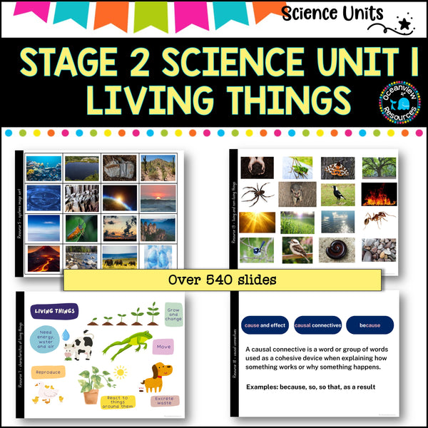 STAGE 2 UNIT 1 NSW Science Sample Teaching Pack- Living Things Years 3 and 4