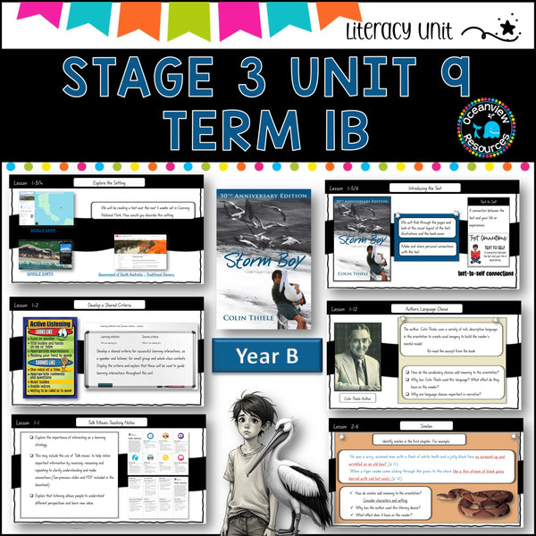 STORM BOY NSW DET Stage 3 Unit 9 Term 1A Year B Component B Narrative