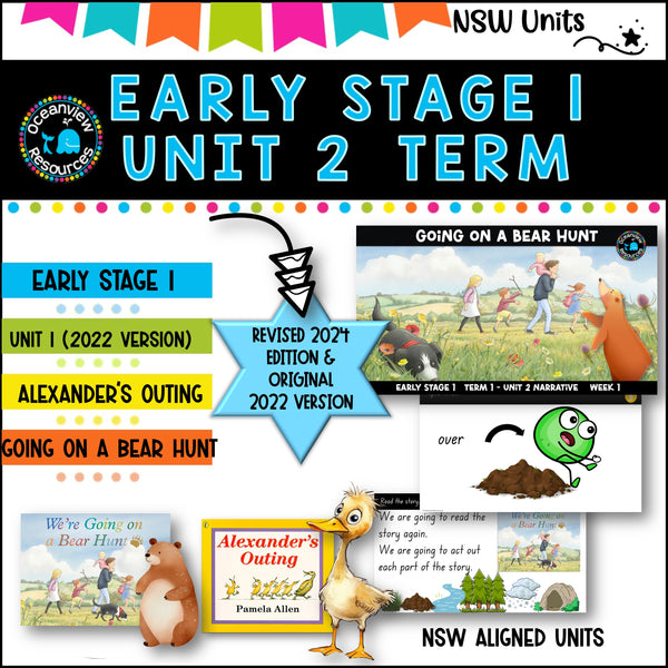 ES1 UNIT 2 (2024 update) GOING ON A BEAR HUNT Component B NSW DET unit