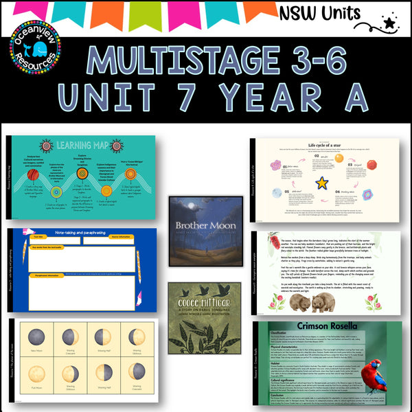 Multigrade 3-6 NSW DET Unit 7 BROTHER MOON, COOEE MITTIGA Component B year A