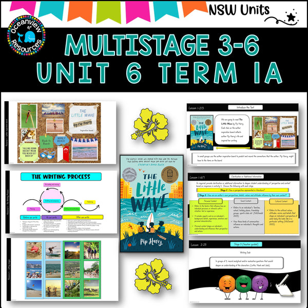 Multigrade 3-6 NSW DET Unit 6 THE LITTLE WAVE by Pip Harry Component B Year A