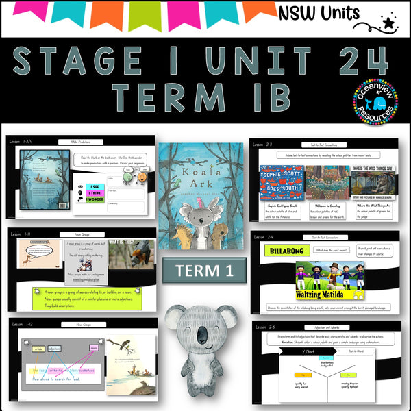 NSW DET Stage 1 English Unit 24 KOALA ARK Component B TERM 1B