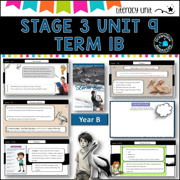 STORM BOY NSW DET Stage 3 Unit 9 Term 1A Year B Component B Narrative