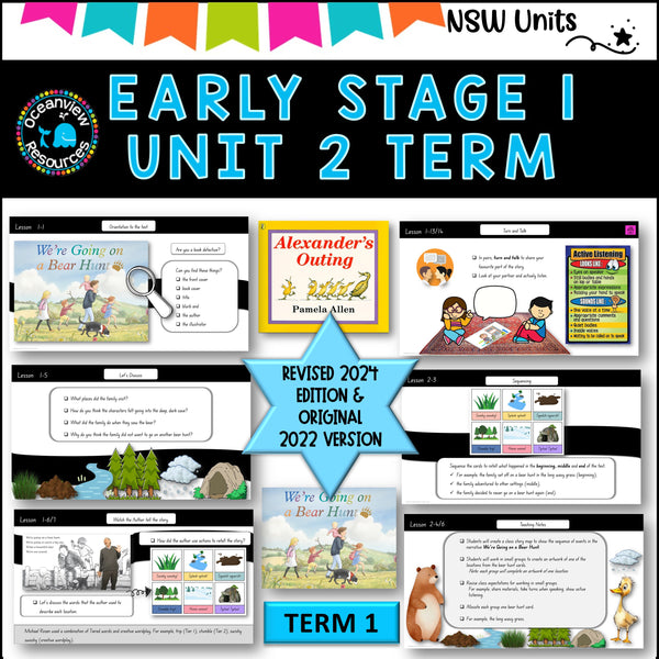 ES1 UNIT 2 (2024 update) GOING ON A BEAR HUNT Component B NSW DET unit