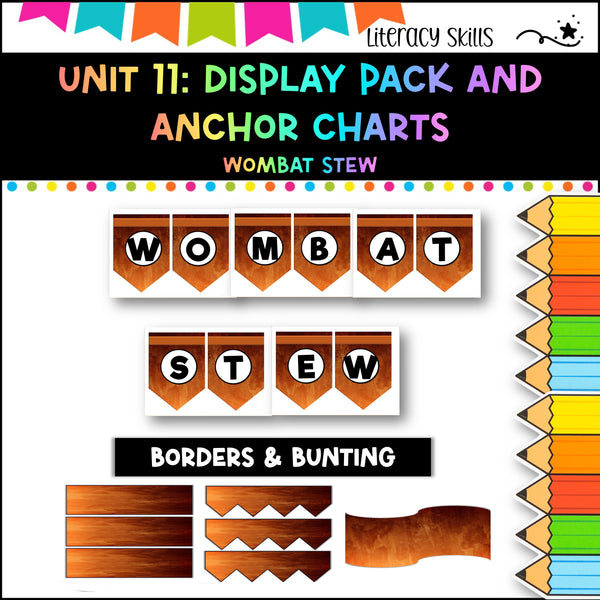 Unit 11:NSW DET Unit Display pack-WOMBAT STEW