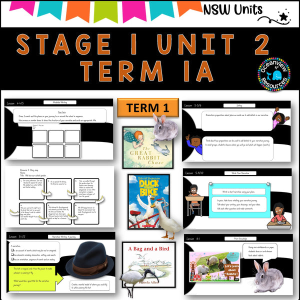 NSW DET Stage 1 English Unit 2 A BAG AND A BIRD Component B TERM 1A Narrative