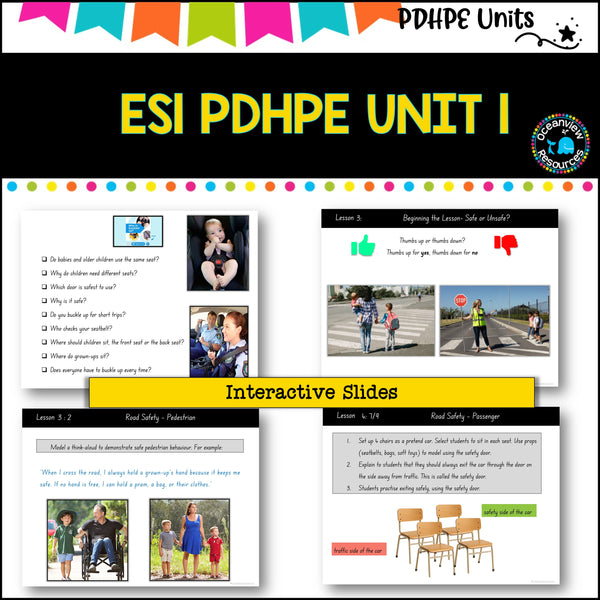 Share  ES 1 (kinder) UNIT 1 NSW PDHPE - Movement, Health, Relationships, Safety, wellbeing. identity, physical activity