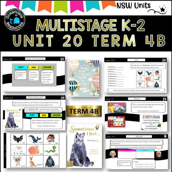 UNIT 20 SOMETIMES I FEEL... Multi-Stage K-2 comp B ENGLISH TERM 4B Component B