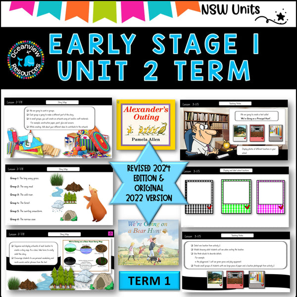 ES1 UNIT 2 (2024 update) GOING ON A BEAR HUNT Component B NSW DET unit