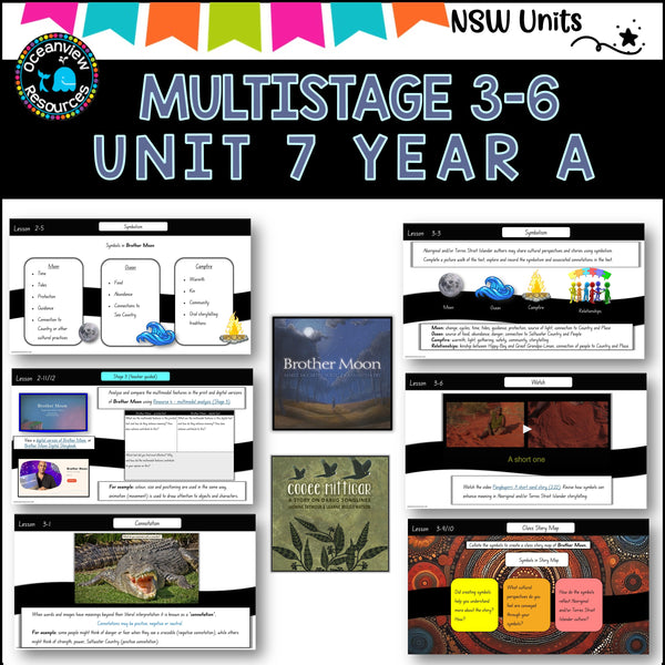 Multigrade 3-6 NSW DET Unit 7 BROTHER MOON, COOEE MITTIGA Component B year A
