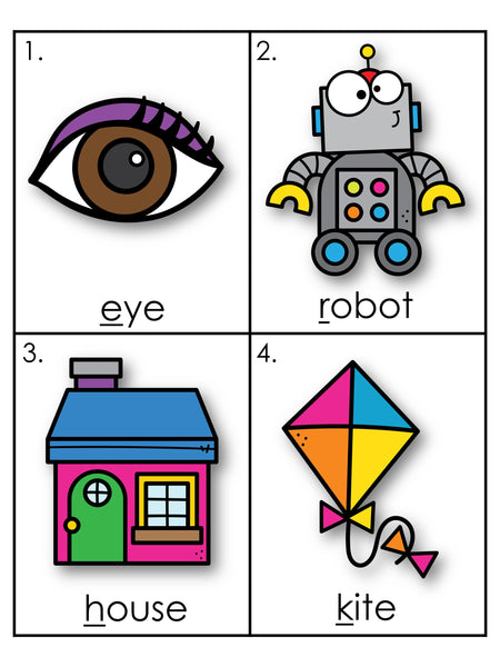 Phonics Bingo, peg cards, write the room, word match, worksheets  C K E H R M D