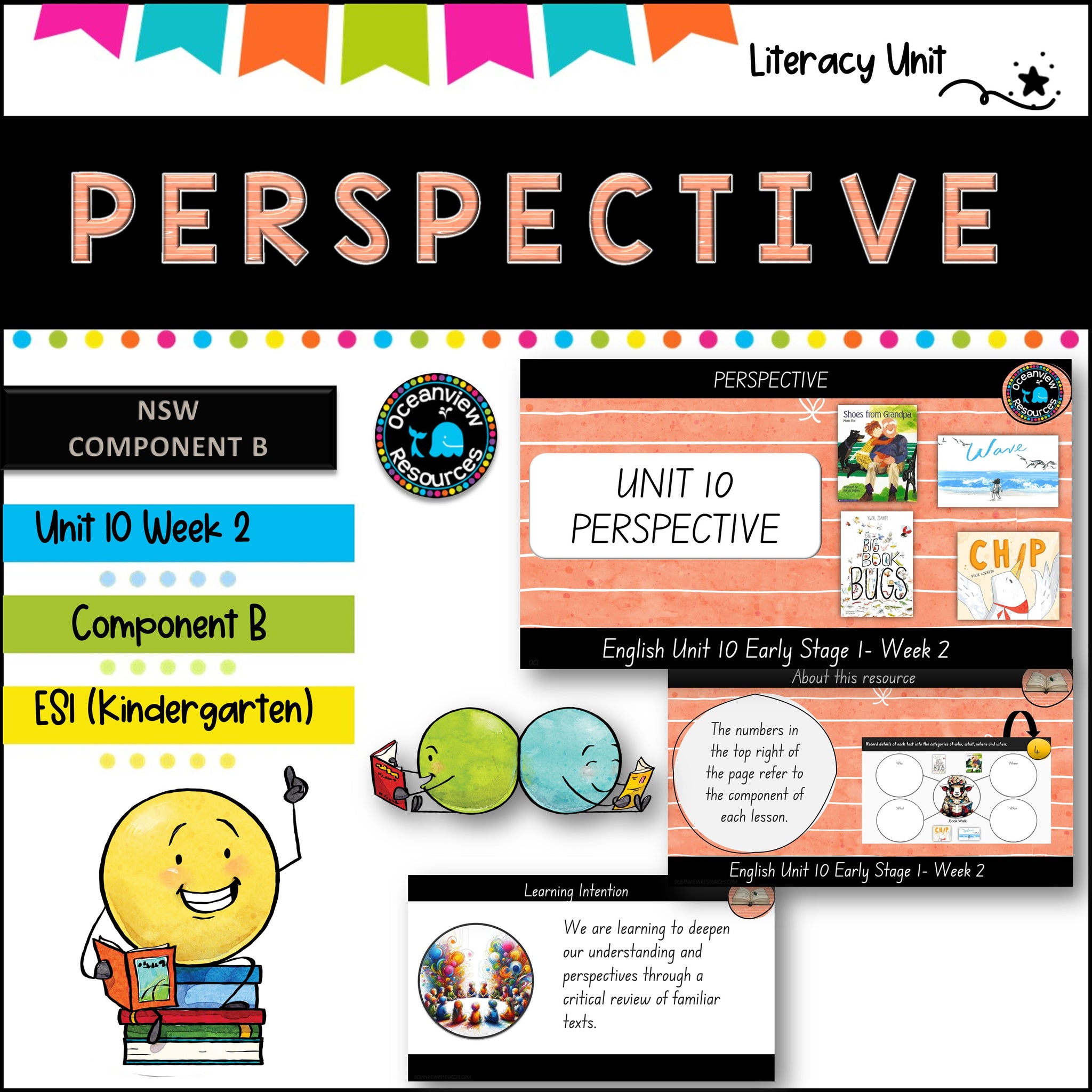 PERSPECTIVE-NSW ES1 Unit 10 - component B WEEK 2English-TERM 2 (kinder)