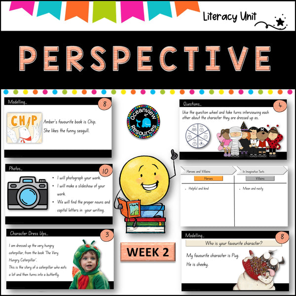 PERSPECTIVE-NSW ES1 Unit 10 - component B WEEK 2English-TERM 2 (kinder)