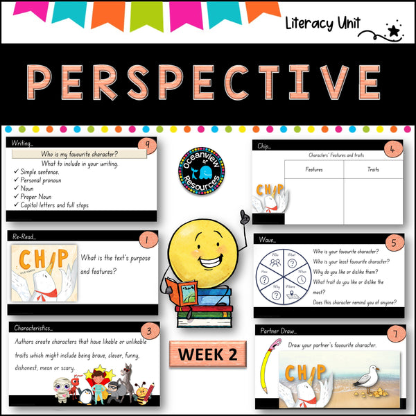 PERSPECTIVE-NSW ES1 Unit 10 - component B WEEK 2English-TERM 2 (kinder)