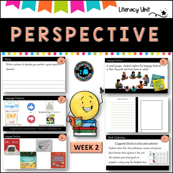 PERSPECTIVE-NSW ES1 Unit 10 - component B WEEK 2English-TERM 2 (kinder)