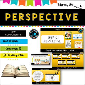 PERSPECTIVE-NSW ES1 Unit 10 - component B WEEK 1 English-TERM 2 (kinder)