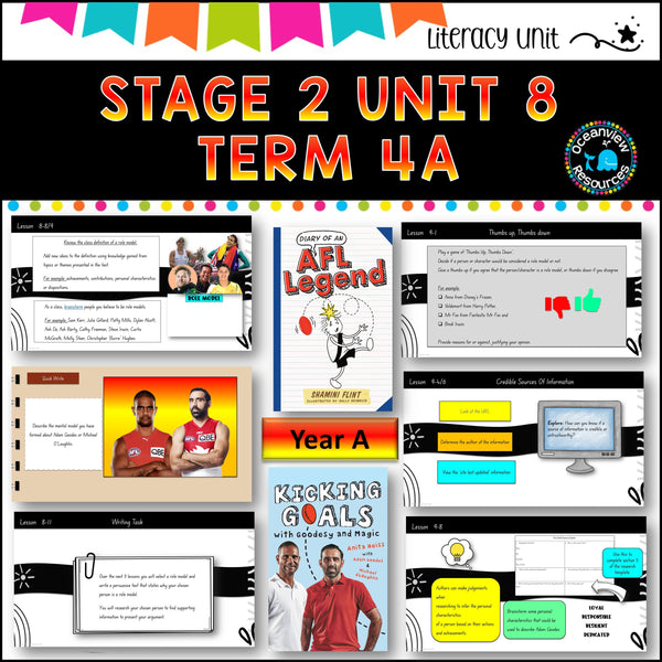 KICKING GOALS WITH GOODESY NSW DET Stage 2 Unit 8 Term 4 Year B Comp B