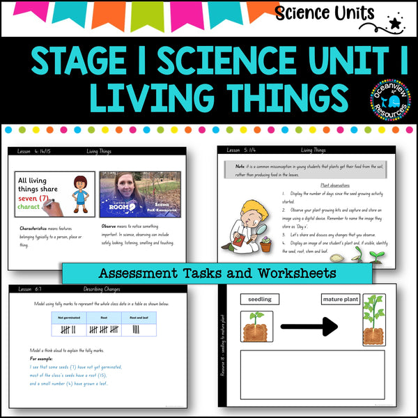 STAGE 1 UNIT 1 NSW Science Sample Teaching Pack- Living Things Years 1 and 2