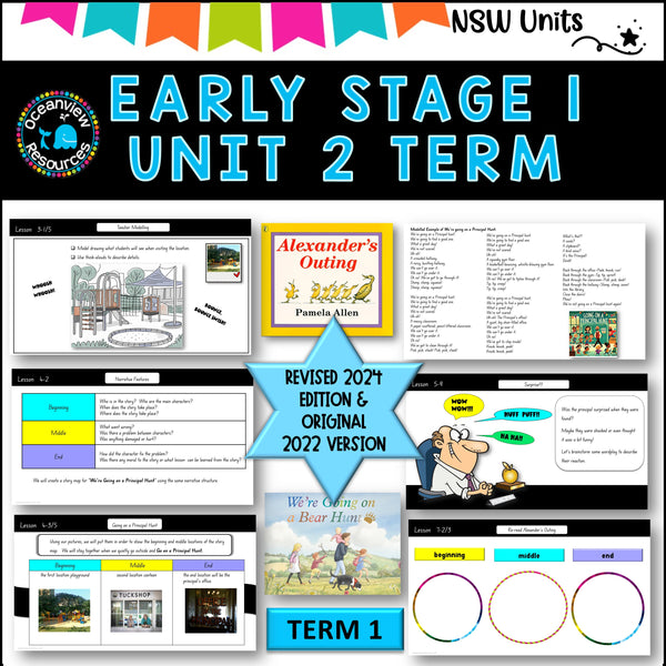 ES1 UNIT 2 (2024 update) GOING ON A BEAR HUNT Component B NSW DET unit