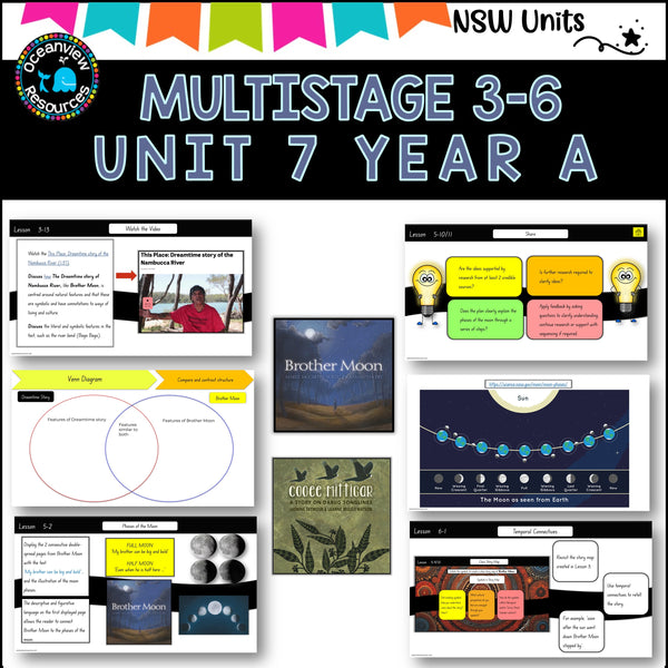 Multigrade 3-6 NSW DET Unit 7 BROTHER MOON, COOEE MITTIGA Component B year A