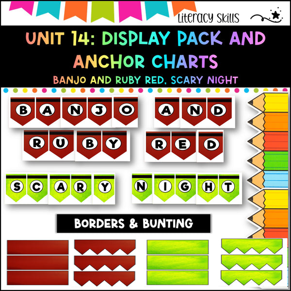 Unit 14:NSW DET Unit Display pack-BANJO & RUBY RED, THE SCARY NIGHT
